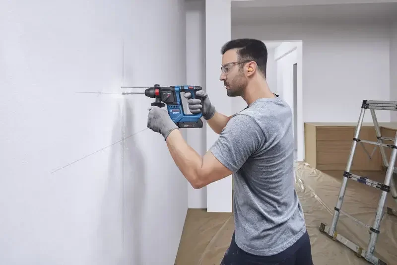 BOSCH GBH 18V-18 Cordless Rota - Power Tools Professional ulasan dan harga