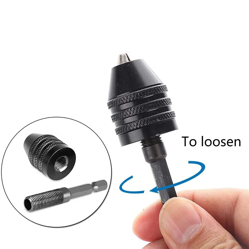 Mini Keyless Drill Chuck 0.3-8 - Power Xchange Tools ulasan dan harga