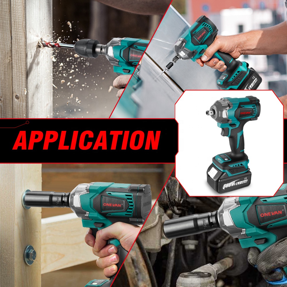 1200N.m Torque Brushless Elect - Power Tools Electrical ulasan dan harga
