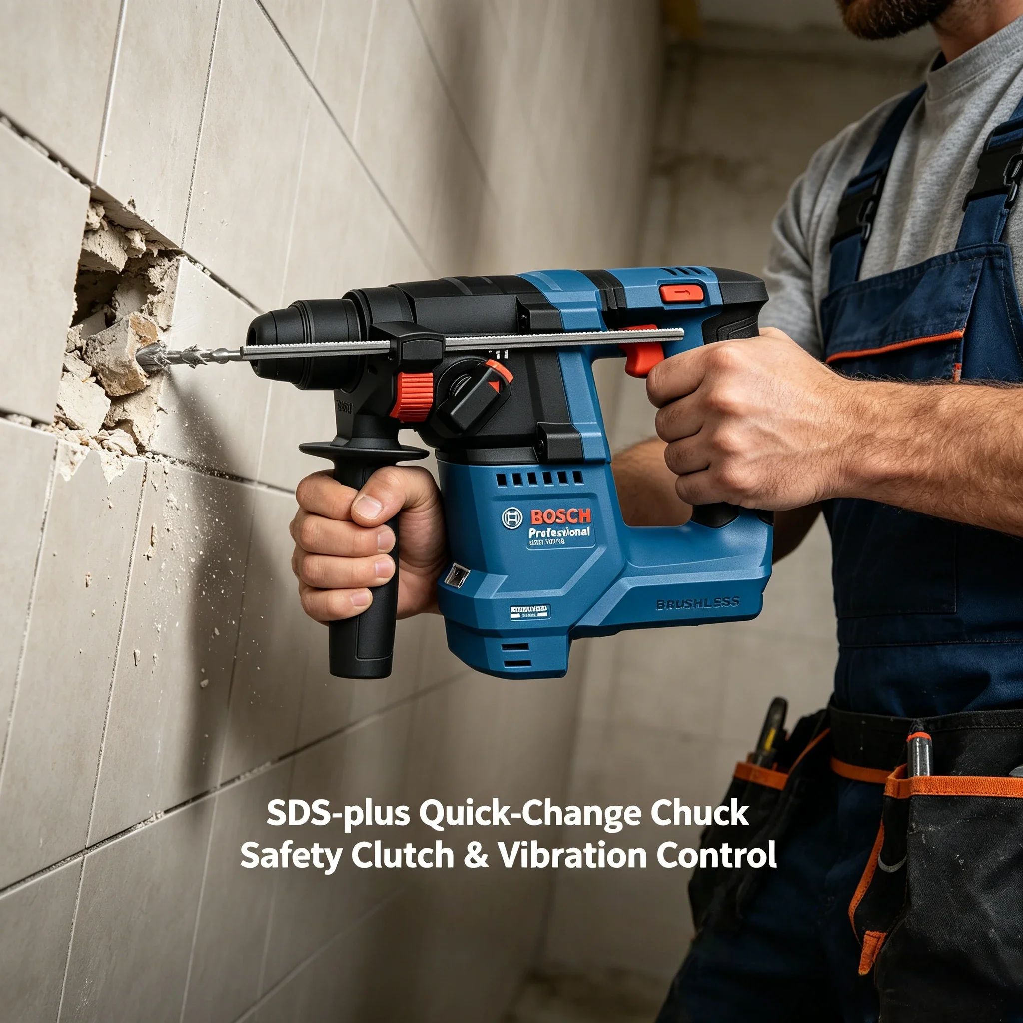 Bosch GBH 18V-18 18V Brushless - Power Tools Professional ulasan dan harga