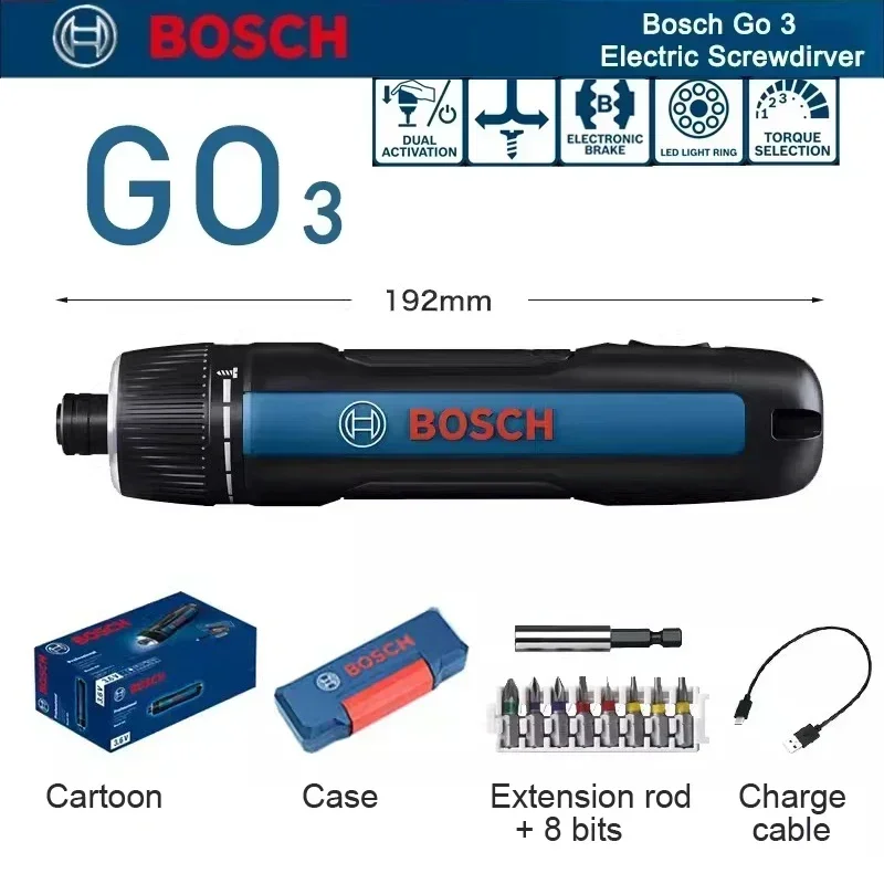Bosch GO 3 Electric Screwdrive - Power Tools Professional ulasan dan harga